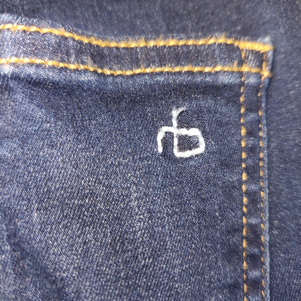 rag & bone Midnight Blue Skinny Jeans‎ - Picture 5 of 7